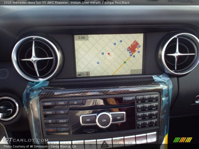 Navigation of 2015 SLK 55 AMG Roadster
