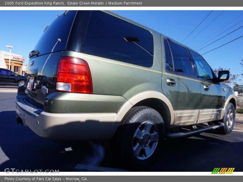 Estate Green Metallic / Medium Parchment 2005 Ford Expedition King Ranch