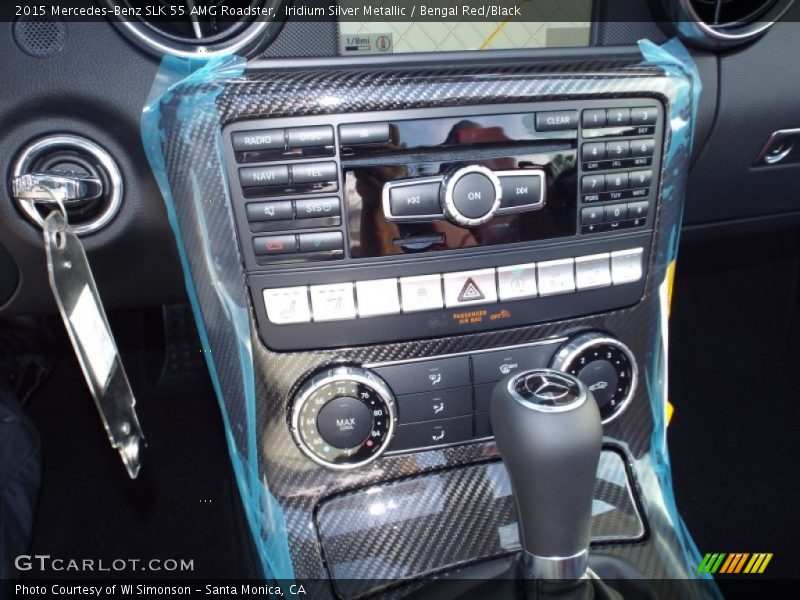 Controls of 2015 SLK 55 AMG Roadster