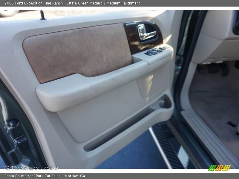 Estate Green Metallic / Medium Parchment 2005 Ford Expedition King Ranch