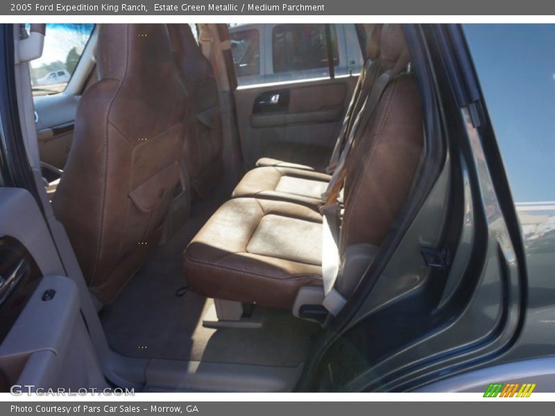 Estate Green Metallic / Medium Parchment 2005 Ford Expedition King Ranch