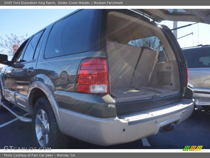 Estate Green Metallic / Medium Parchment 2005 Ford Expedition King Ranch