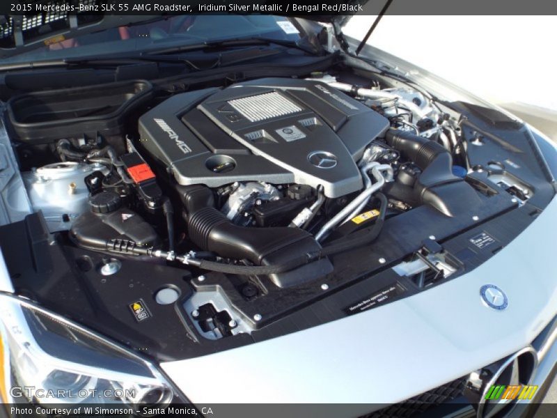  2015 SLK 55 AMG Roadster Engine - 5.5 Liter AMG GDI DOHC 32-Valve VVT V8
