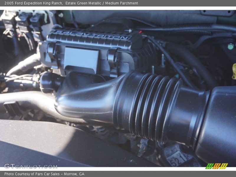 Estate Green Metallic / Medium Parchment 2005 Ford Expedition King Ranch