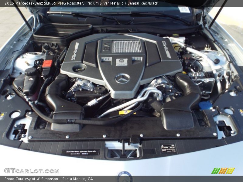  2015 SLK 55 AMG Roadster Engine - 5.5 Liter AMG GDI DOHC 32-Valve VVT V8