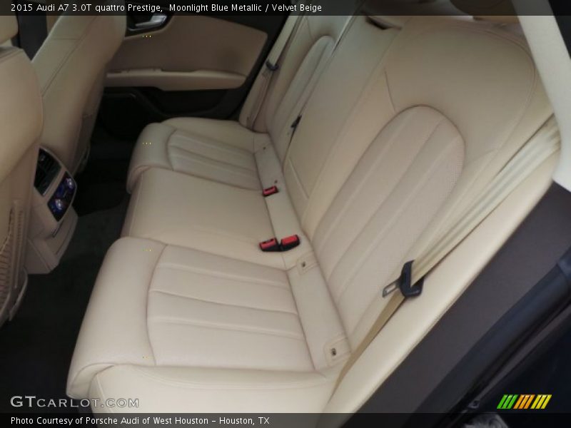 Moonlight Blue Metallic / Velvet Beige 2015 Audi A7 3.0T quattro Prestige
