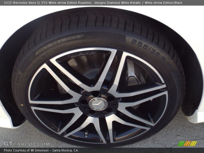  2015 SL 550 White Arrow Edition Roadster Wheel