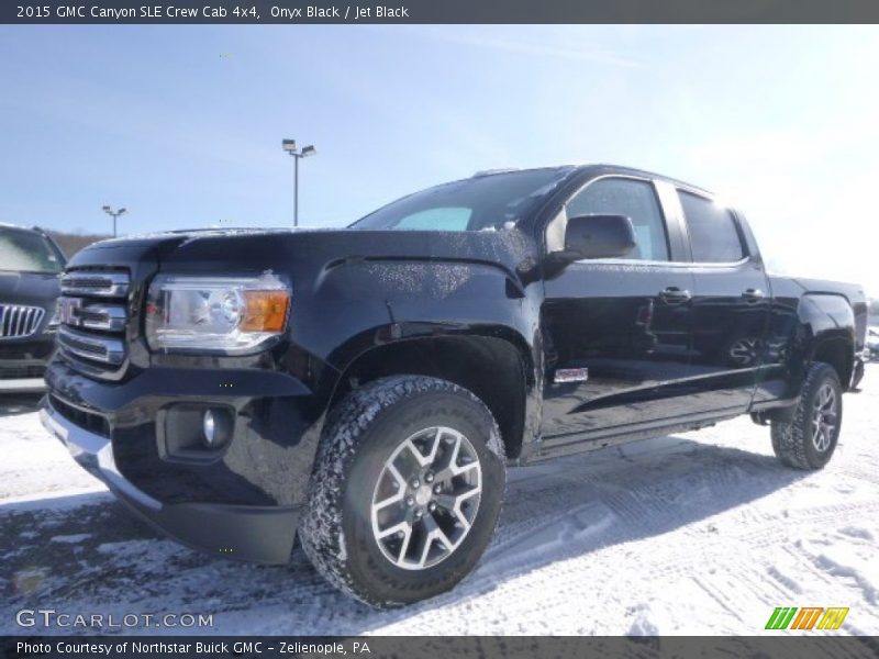 Onyx Black / Jet Black 2015 GMC Canyon SLE Crew Cab 4x4