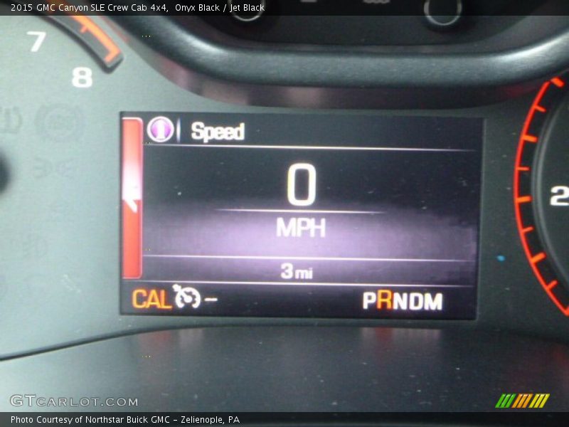 Onyx Black / Jet Black 2015 GMC Canyon SLE Crew Cab 4x4