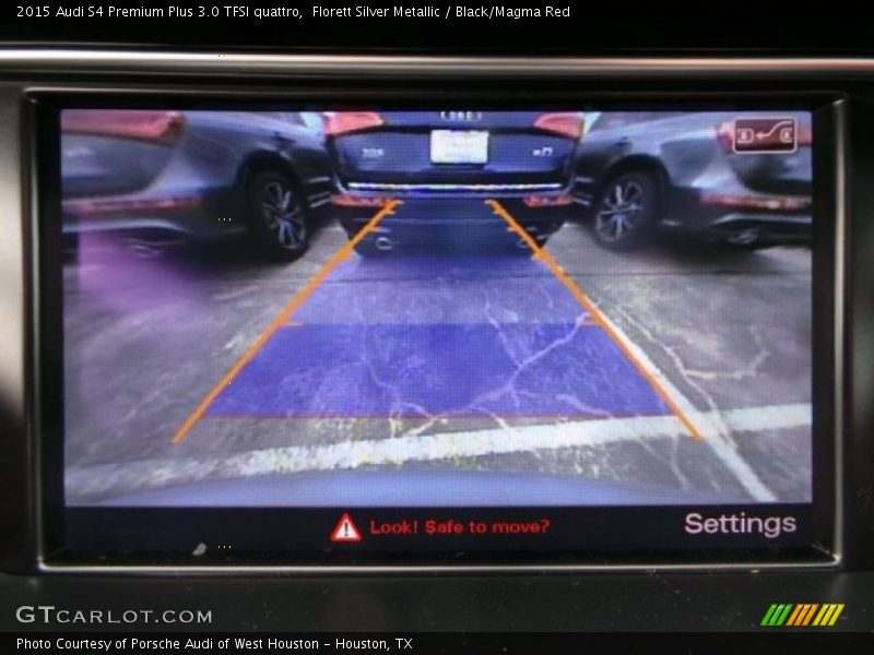 Florett Silver Metallic / Black/Magma Red 2015 Audi S4 Premium Plus 3.0 TFSI quattro