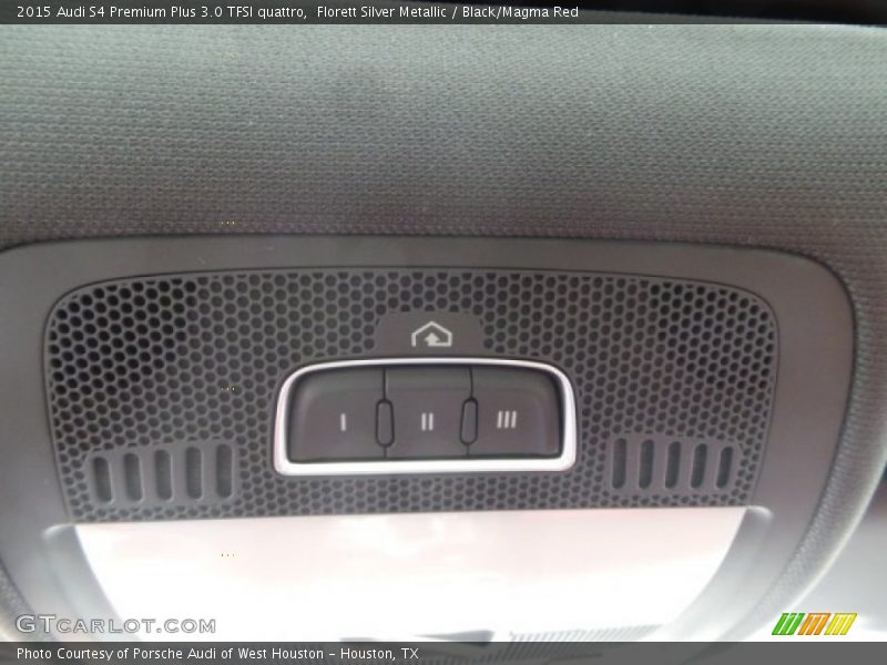 Florett Silver Metallic / Black/Magma Red 2015 Audi S4 Premium Plus 3.0 TFSI quattro