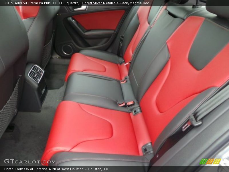 Florett Silver Metallic / Black/Magma Red 2015 Audi S4 Premium Plus 3.0 TFSI quattro