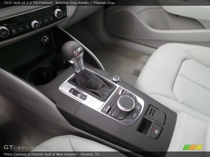 Monsoon Gray Metallic / Titanium Gray 2015 Audi A3 2.0 TDI Premium