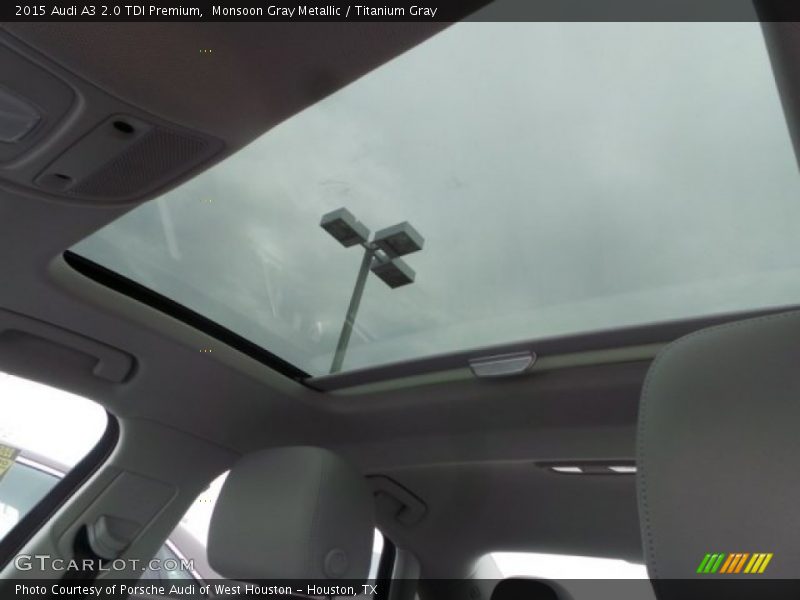 Monsoon Gray Metallic / Titanium Gray 2015 Audi A3 2.0 TDI Premium