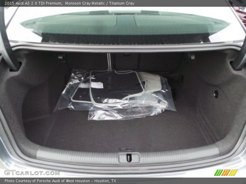 Monsoon Gray Metallic / Titanium Gray 2015 Audi A3 2.0 TDI Premium