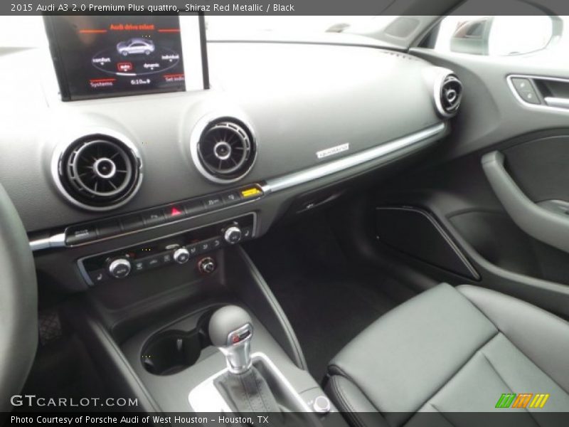 Shiraz Red Metallic / Black 2015 Audi A3 2.0 Premium Plus quattro