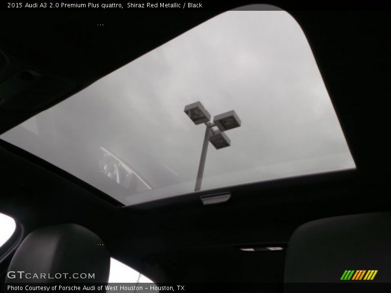 Shiraz Red Metallic / Black 2015 Audi A3 2.0 Premium Plus quattro