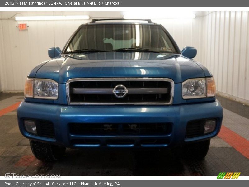 Crystal Blue Metallic / Charcoal 2003 Nissan Pathfinder LE 4x4