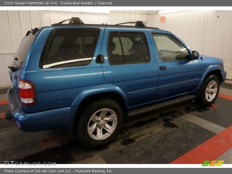 Crystal Blue Metallic / Charcoal 2003 Nissan Pathfinder LE 4x4