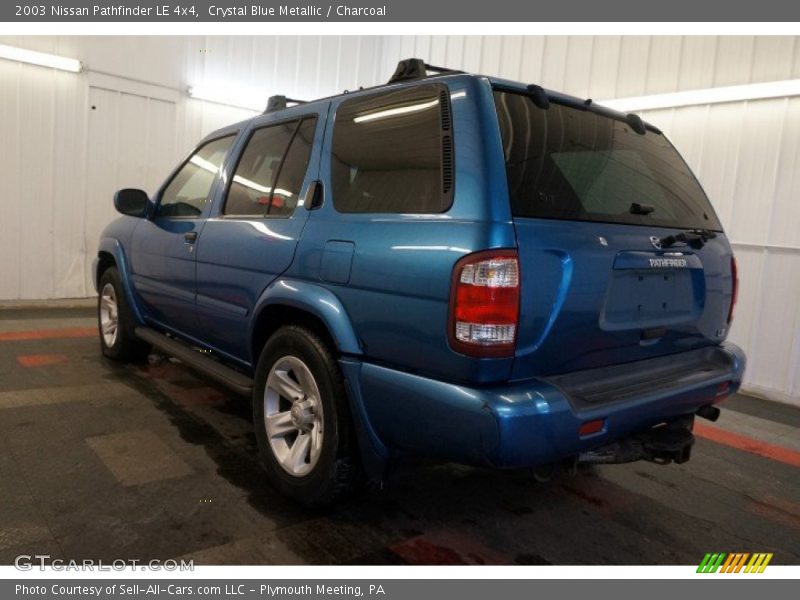 Crystal Blue Metallic / Charcoal 2003 Nissan Pathfinder LE 4x4