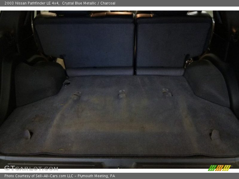 Crystal Blue Metallic / Charcoal 2003 Nissan Pathfinder LE 4x4