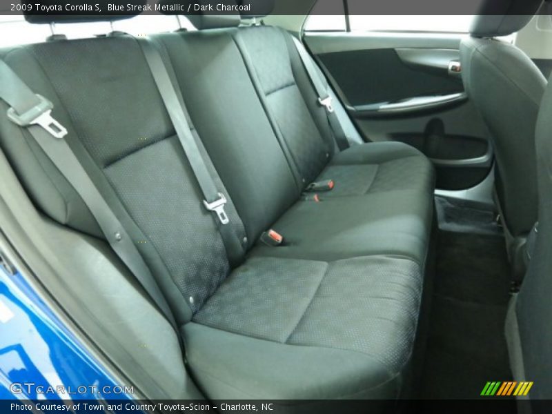 Blue Streak Metallic / Dark Charcoal 2009 Toyota Corolla S