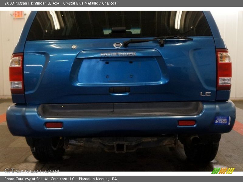 Crystal Blue Metallic / Charcoal 2003 Nissan Pathfinder LE 4x4