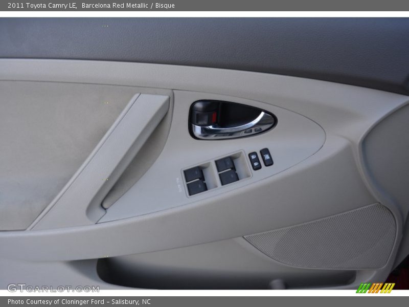 Barcelona Red Metallic / Bisque 2011 Toyota Camry LE