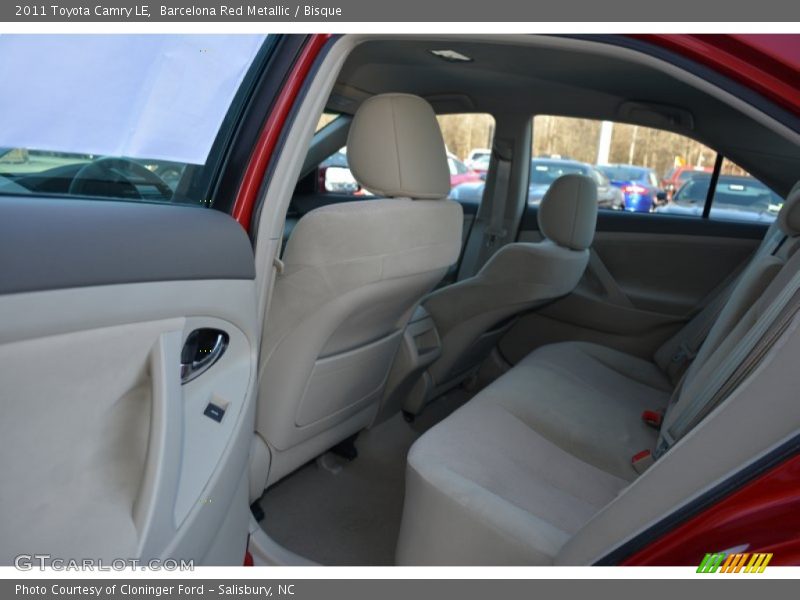 Barcelona Red Metallic / Bisque 2011 Toyota Camry LE