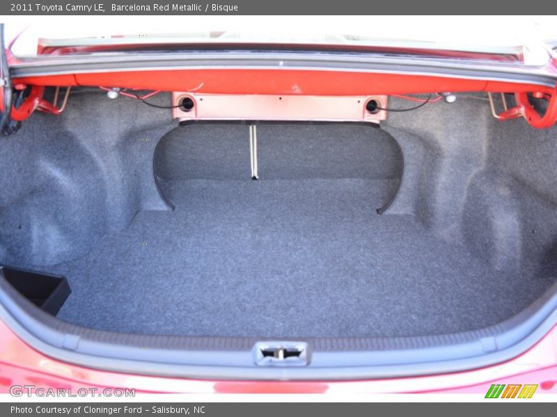 Barcelona Red Metallic / Bisque 2011 Toyota Camry LE