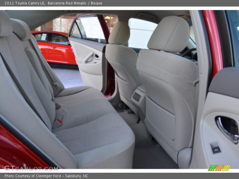 Barcelona Red Metallic / Bisque 2011 Toyota Camry LE