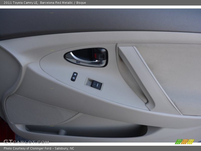 Barcelona Red Metallic / Bisque 2011 Toyota Camry LE