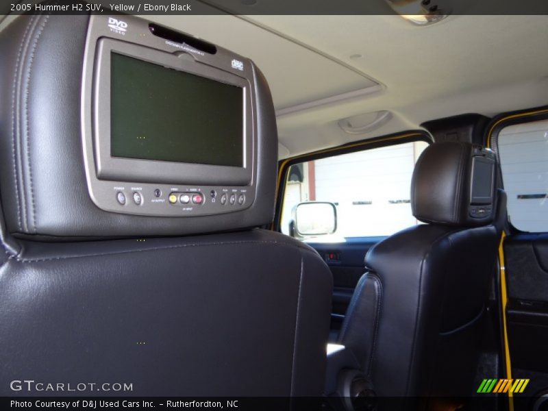 Yellow / Ebony Black 2005 Hummer H2 SUV
