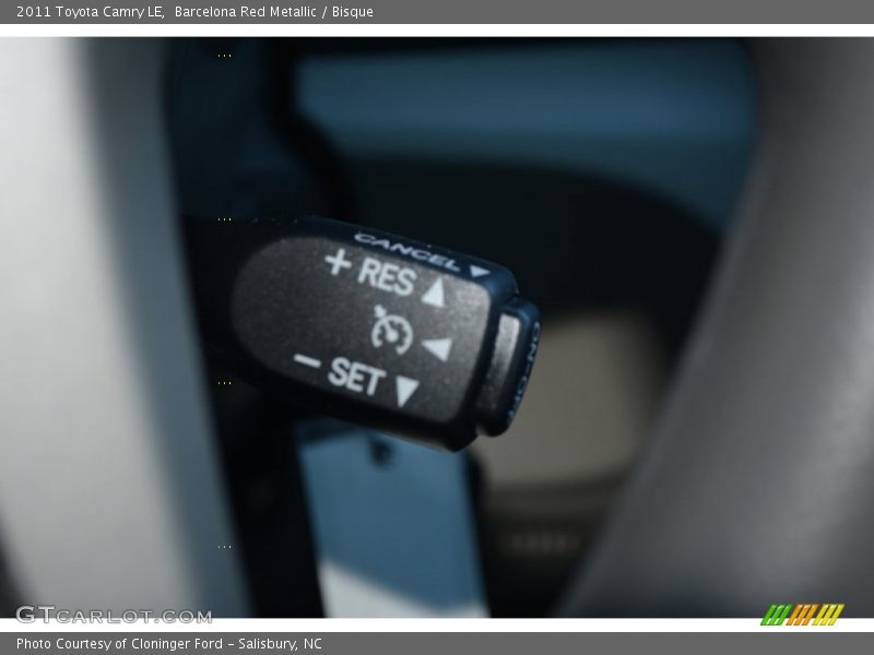 Barcelona Red Metallic / Bisque 2011 Toyota Camry LE