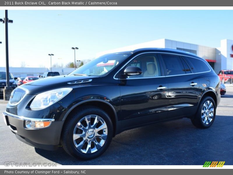 Carbon Black Metallic / Cashmere/Cocoa 2011 Buick Enclave CXL