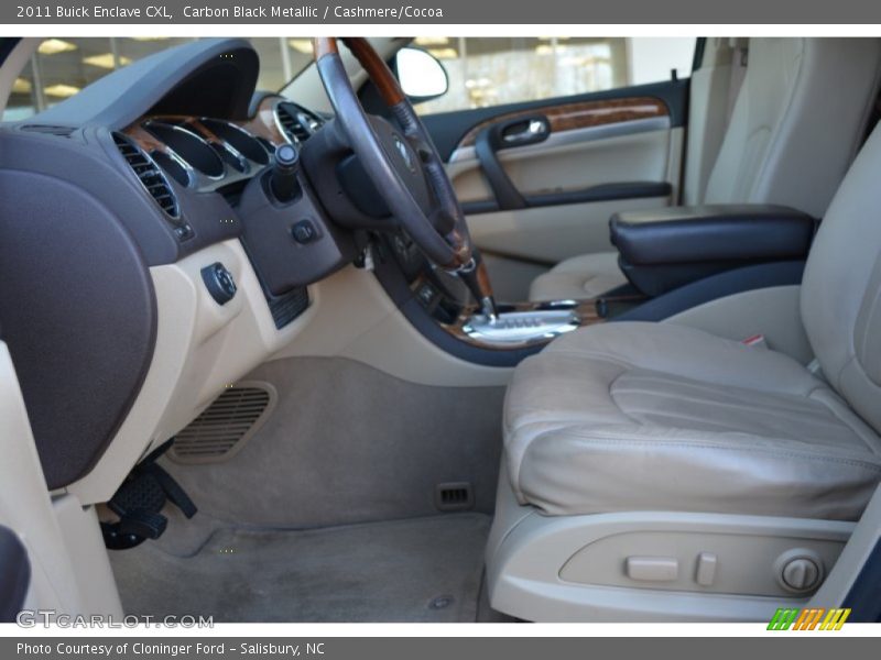 Carbon Black Metallic / Cashmere/Cocoa 2011 Buick Enclave CXL