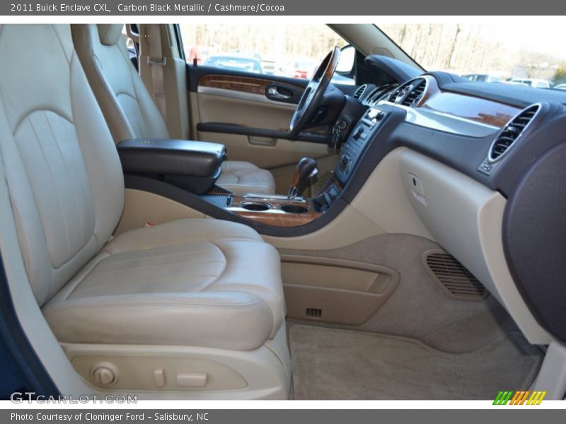 Carbon Black Metallic / Cashmere/Cocoa 2011 Buick Enclave CXL