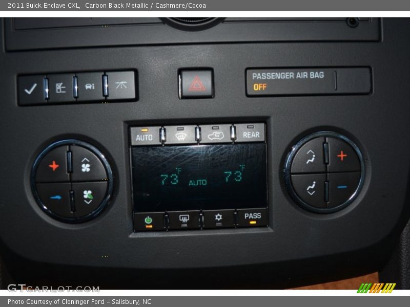 Carbon Black Metallic / Cashmere/Cocoa 2011 Buick Enclave CXL