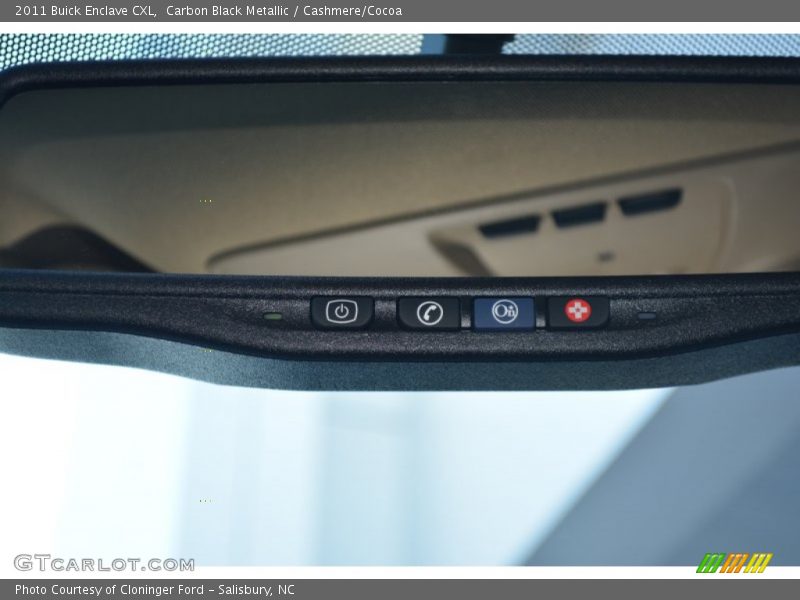 Carbon Black Metallic / Cashmere/Cocoa 2011 Buick Enclave CXL