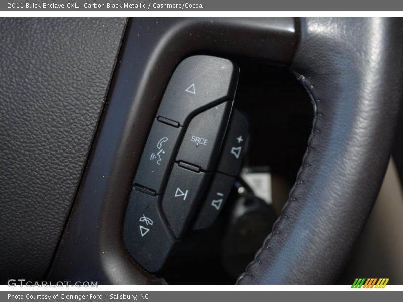 Carbon Black Metallic / Cashmere/Cocoa 2011 Buick Enclave CXL