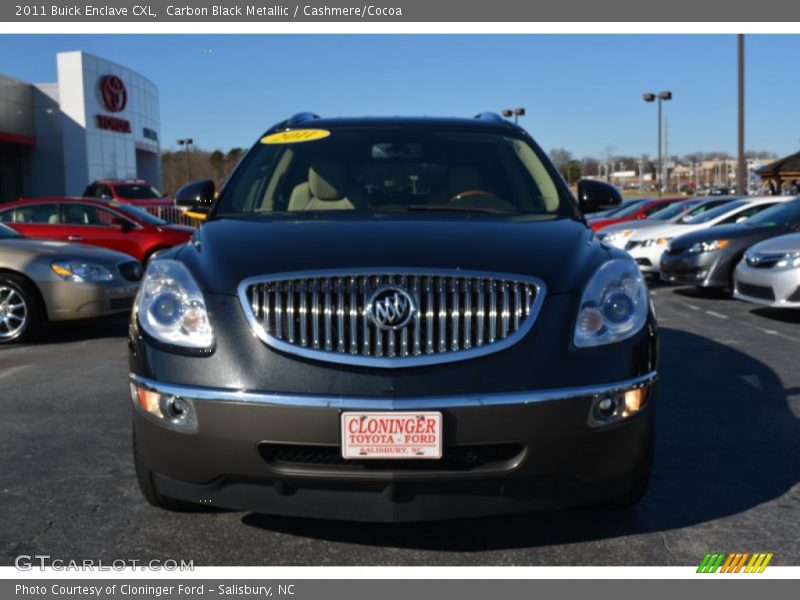 Carbon Black Metallic / Cashmere/Cocoa 2011 Buick Enclave CXL