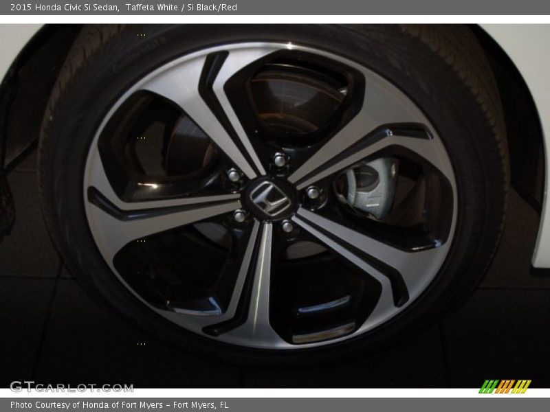 Taffeta White / Si Black/Red 2015 Honda Civic Si Sedan