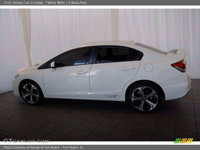 Taffeta White / Si Black/Red 2015 Honda Civic Si Sedan