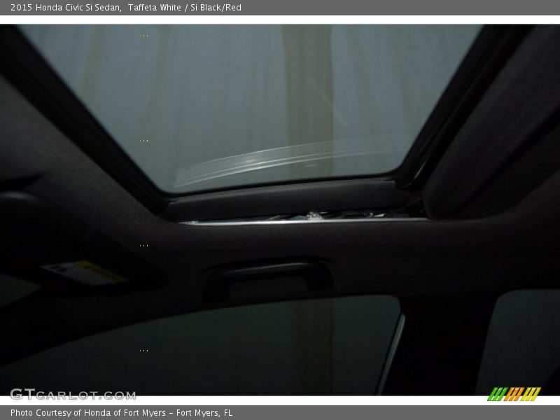 Taffeta White / Si Black/Red 2015 Honda Civic Si Sedan