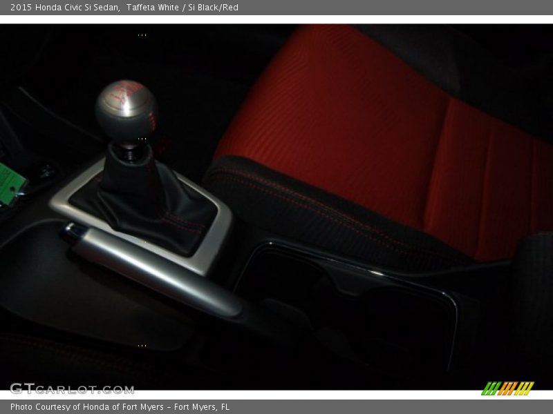 Taffeta White / Si Black/Red 2015 Honda Civic Si Sedan