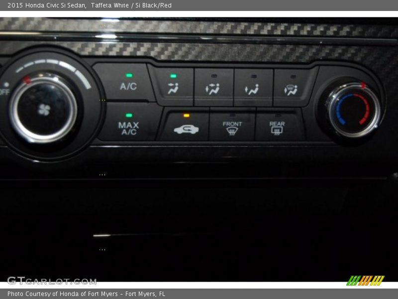 Taffeta White / Si Black/Red 2015 Honda Civic Si Sedan
