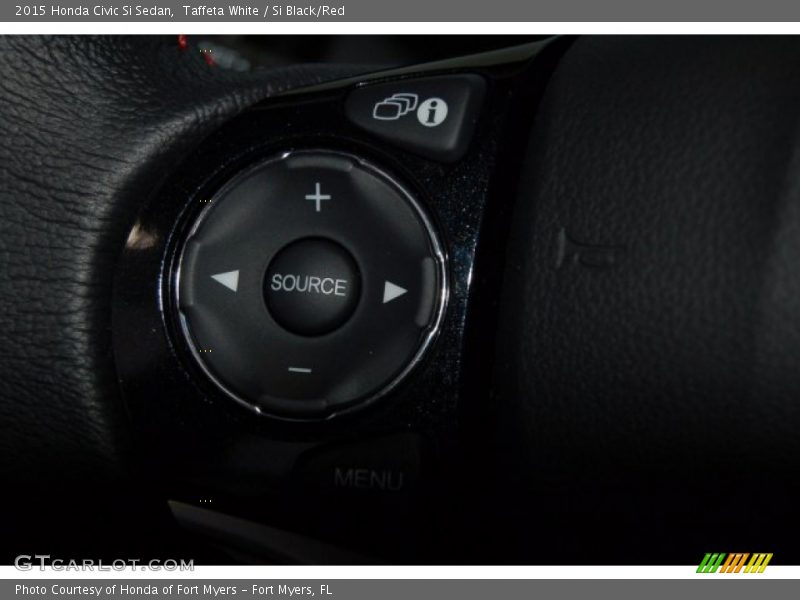 Taffeta White / Si Black/Red 2015 Honda Civic Si Sedan