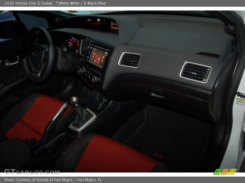 Taffeta White / Si Black/Red 2015 Honda Civic Si Sedan