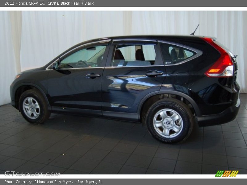 Crystal Black Pearl / Black 2012 Honda CR-V LX