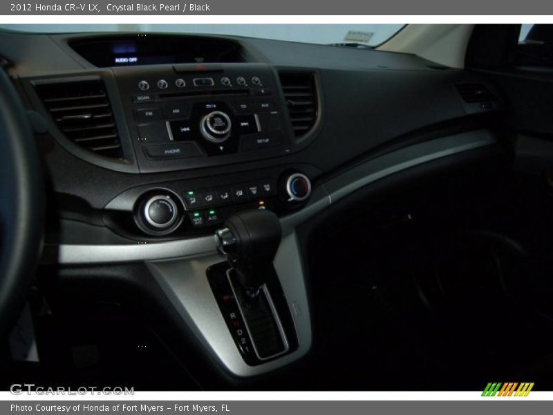 Crystal Black Pearl / Black 2012 Honda CR-V LX